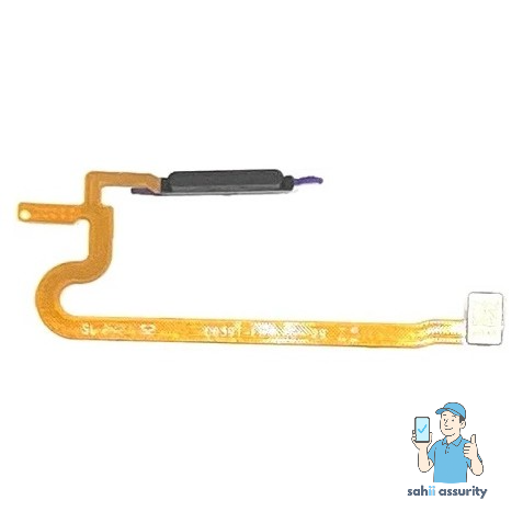 Fingerprint Sensor with Flex Cable for Vivo Y18 India Black